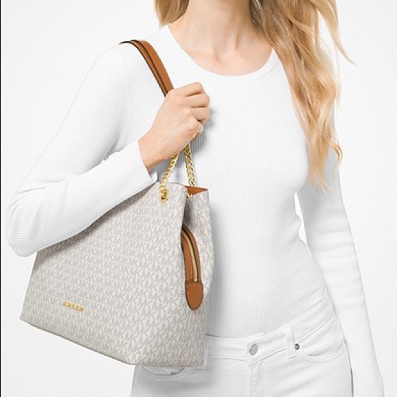 Michael Kors Large Chain Shoulder Bag - Picture 12 of 12